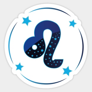 Zodiac Astrology Leo Sticker